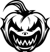 Halloween - minimaliste et plat logo - vecteur illustration