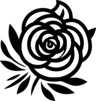 fleur - minimaliste et plat logo - vecteur illustration
