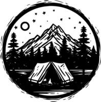 camping - haute qualité vecteur logo - vecteur illustration idéal pour T-shirt graphique