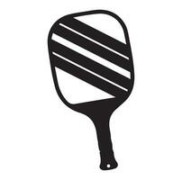 pickleball vecteur et pickleball pagaies signe symbole icône vecteur illustration pickleball logo vecteur