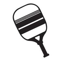 pickleball vecteur et pickleball pagaies signe symbole icône vecteur illustration pickleball logo vecteur