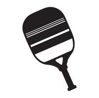 pickleball vecteur et pickleball pagaies signe symbole icône vecteur illustration pickleball logo vecteur