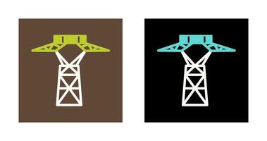 icône de vecteur de ligne électrique