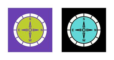 icône de vecteur de boussole