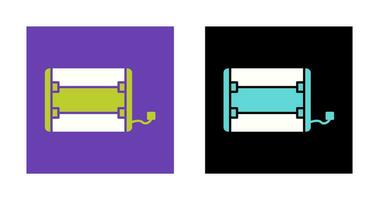 icône de vecteur de chauffage électrique