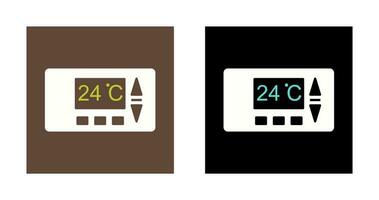 icône de vecteur de thermostat