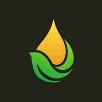 logo écologique environnement icône, vert vecteur