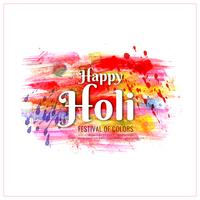 Abstrait Happy Holi vecteur