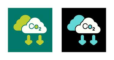 icône de vecteur de co2