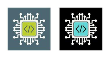 icône de vecteur de processeur