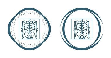 icône de vecteur de squelette