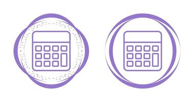 icône de vecteur de calculatrice