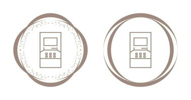 icône de vecteur de distributeur automatique de billets