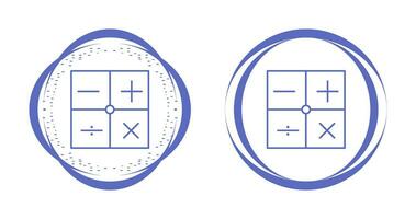 icône de vecteur de symboles mathématiques