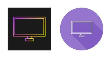 icône de vecteur de télévision