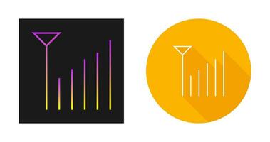 icône de vecteur de signaux