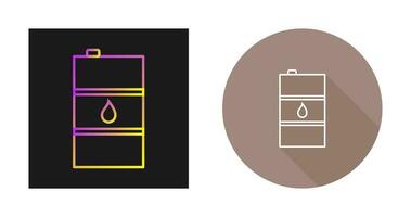 icône de vecteur de baril de pétrole