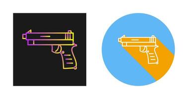 icône de vecteur de pistolet