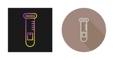 icône de vecteur de tube à essai