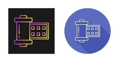 icône de vecteur de bande de film
