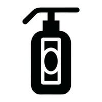 shampooing icône logo vecteur