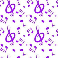 sans couture la musique Contexte avec violet Remarques pour école des cahiers, Provisions et des choses vecteur