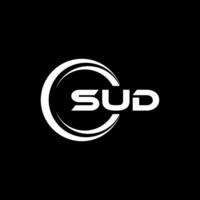 sud logo conception, inspiration pour une unique identité. moderne élégance et Créatif conception. filigrane votre Succès avec le frappant cette logo. vecteur