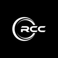rcc logo conception, inspiration pour une unique identité. moderne élégance et Créatif conception. filigrane votre Succès avec le frappant cette logo. vecteur