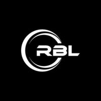 rbl logo conception, inspiration pour une unique identité. moderne élégance et Créatif conception. filigrane votre Succès avec le frappant cette logo. vecteur