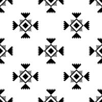 sans couture ethnique ornement répéter modèle avec abstrait géométrique. originaire de américain frontière vecteur illustration. navajo et aztèque motif. conception pour textile, tissu, vêtements, rideau, tapis, Contexte.