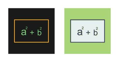 icône de vecteur de formule