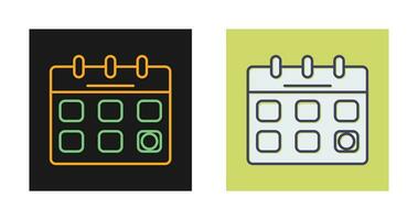 icône de vecteur de calendrier