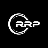 rrp logo conception, inspiration pour une unique identité. moderne élégance et Créatif conception. filigrane votre Succès avec le frappant cette logo. vecteur