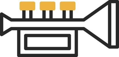 conception d'icône de vecteur de trompette
