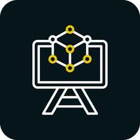 conception d'icône vectorielle de modélisation 3d vecteur