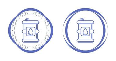 icône de vecteur de baril de pétrole