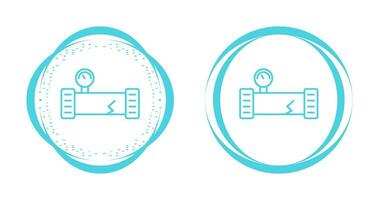 icône de vecteur de tuyau cassé