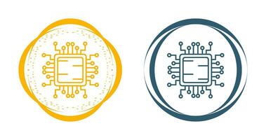 icône de vecteur de processeur
