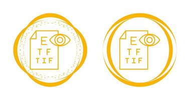 icône de vecteur de test oculaire