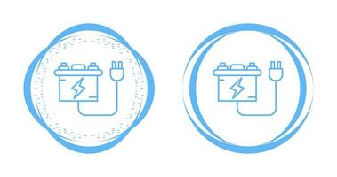 icône de vecteur de chargeur de batterie