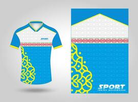 sport Jersey conception, Jersey modèle, Jersey texture, Jersey conception, sport Contexte vecteur