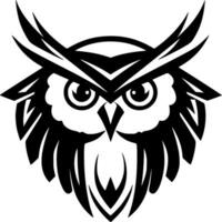 hibou - haute qualité vecteur logo - vecteur illustration idéal pour T-shirt graphique