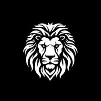 Lion - minimaliste et plat logo - vecteur illustration