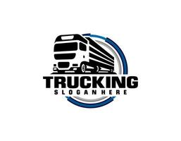 transport camionnage logistique logo vecteur