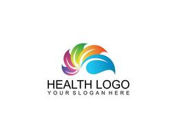 moderne santé se soucier affaires logo icône pour hôpital médical clinique pharmacie traverser symbole conception élément avec bleu et vert cœur vecteur