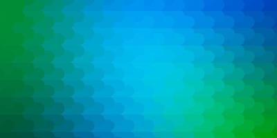 texture vecteur bleu clair et vert avec des lignes. design abstrait dégradé dans un style simple avec des lignes nettes. modèle pour livrets, dépliants.