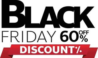 conception d'étiquettes de promotion de magasin de vente blackfriday pour le marketing vecteur