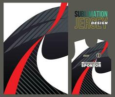 vecteur Jersey des sports conception pour courses cyclisme Football jeu motocross