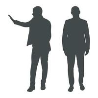 image Masculin silhouettes. personnes, humain, personne, homme, Hommes, gars, garçon, gars, adolescent, garçon. les hommes d'affaires, ouvriers, amis, étudiants, des manifestants, professeur, public vecteur