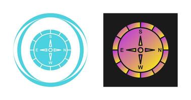icône de vecteur de boussole